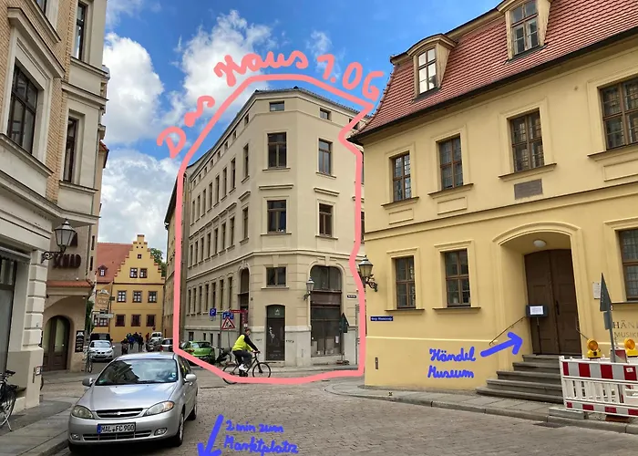 Sueper In Halles Altstadt Mit Blick Aufs Haendelhaus